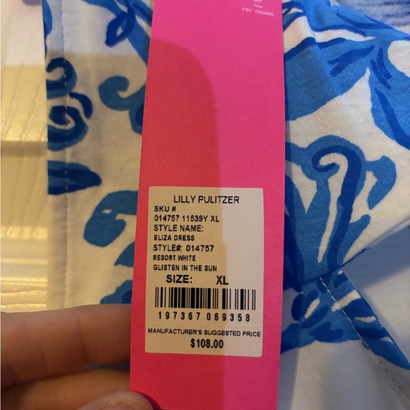 Lilly Pulitzer Eliza Dress in “Glisten in the Sun” - Picture 5 of 5